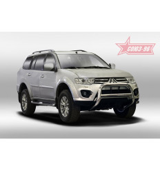 Решетка передняя мини на Mitsubishi Pajero Sport MIPS.56.1885