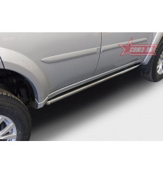 Пороги труба на Mitsubishi Pajero Sport MIPS.80.1886
