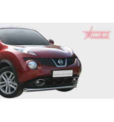 Защита переднего бампера на Nissan Juke NJUK.48.1338
