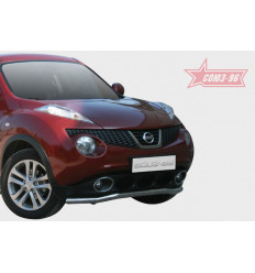Защита переднего бампера на Nissan Juke NJUK.48.1339