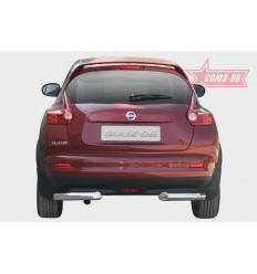 Защита заднего бампера на Nissan Juke NJUK.75.1352
