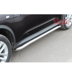 Пороги труба на Nissan Juke NJUK.80.1524