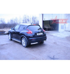 Защита задняя "уголки" на Nissan Juke NJU4.76.1396