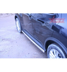 Пороги труба на Nissan Juke NJU4.80.1390