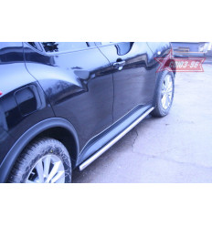 Пороги труба на Nissan Juke NJU4.80.1391