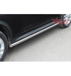 Пороги труба на Nissan Juke NJU4.80.1528