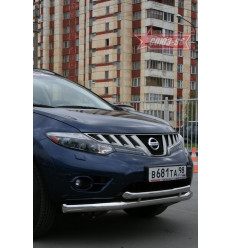 Защита переднего бампера на Nissan Murano NMUR.48.0828