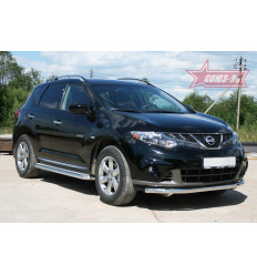 Защита переднего бампера на Nissan Murano NMUR.48.1318