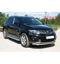 Защита переднего бампера на Nissan Murano NMUR.48.1319