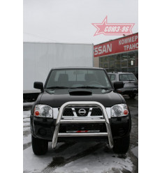 Решетка передняя мини на Nissan NP 300 NINP.55.0802