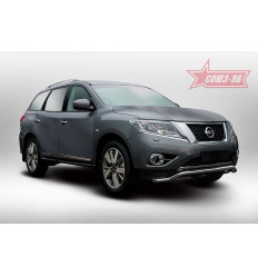 Защита переднего бампера труба на Nissan Pathfinder NPTF.48.5213