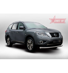 Защита переднего бампера труба на Nissan Pathfinder NPTF.48.5214