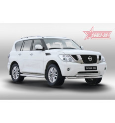 Защита переднего бампера на Nissan Patrol NPAT.48.1207