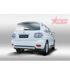 Защита заднего бампера на Nissan Patrol NPAT.75.1218