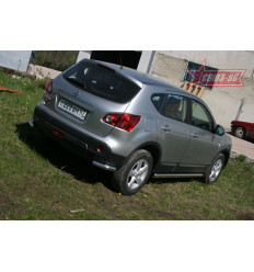 Защита задняя "уголки" Nissan Qashqai NQSH.76.0458