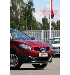 Защита переднего бампера труба Nissan Qashqai NQSH.48.1116