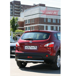 Защита задняя Nissan Qashqai NQSH.75.1220