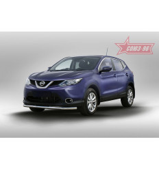 Защита переднего бампера на Nissan Qashqai NQSH.48.5072