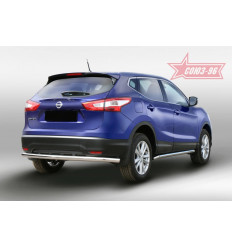Защита задняя на Nissan Qashqai NQSH.75.5079
