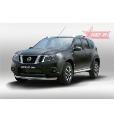 Защита переднего бампера на Nissan Terrano NTER.48.5087