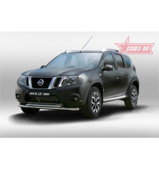 Защита переднего бампера на Nissan Terrano NTER.48.5086