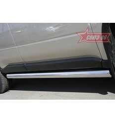 Пороги труба на Nissan X-Trail NXTR.80.0501