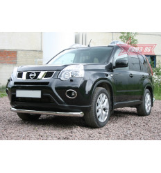 Защита переднего бампера на Nissan X-Trail NXTR.48.1288