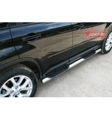Пороги с проступью на Nissan X-Trail NXTR.81.1293