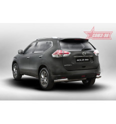 Защита задняя "уголки" на Nissan X-Trail NXTR.76.5278