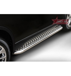 Пороги с листом на Nissan X-Trail NXTR.82.5211