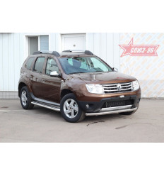 Защита переднего бампера труба на Renault Duster RDUS.48.1436