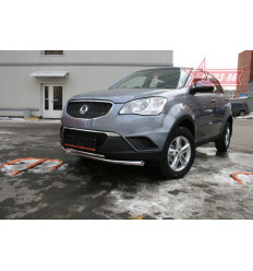 Защита переднего бампера на Ssang Yong Actyon SYAC.48.1253
