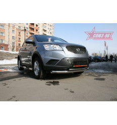 Защита переднего бампера на Ssang Yong Actyon SYAC.48.1254