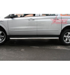 Пороги труба на Ssang Yong Actyon Sport SYAS.80.0762