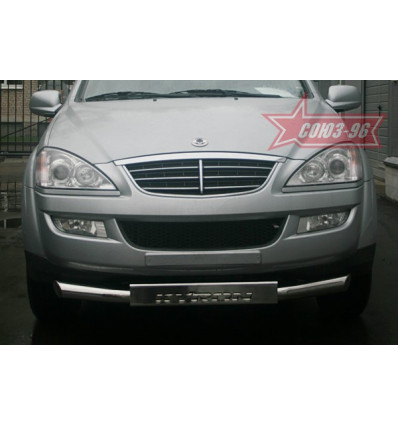 Защита бензобака ssangyong kyron