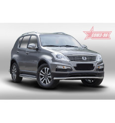 Защита переднего бампера труба на Ssang Yong Rexton SYRX.48.1745