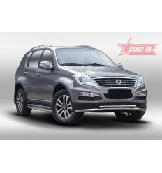 Защита переднего бампера труба на Ssang Yong Rexton SYRX.48.1746