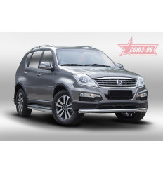 Защита переднего бампера труба на Ssang Yong Rexton SYRX.48.1747