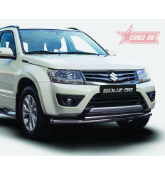 Защита переднего бампера труба на Suzuki Grand Vitara SZGV.48.1602