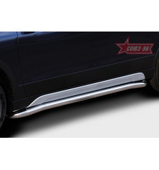Пороги труба на Suzuki SX4 SSXN.80.5002