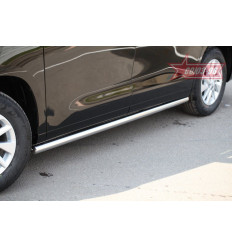Пороги труба на Toyota Alphard TALP.80.1719