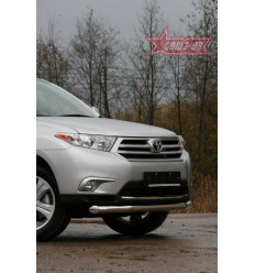 Защита переднего бампера на Toyota Highlander TOHR.48.0910