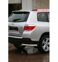 Защита задняя "уголки" на Toyota Highlander TOHR.76.0957