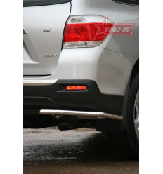 Защита задняя "уголки" на Toyota Highlander TOHR.76.0959