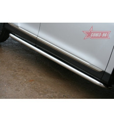 Пороги труба на Toyota Highlander TOHR.80.0955