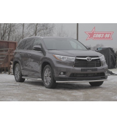 Защита переднего бампера на Toyota Highlander TOHR.48.1952