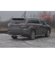 Защита задняя "ступень" на Toyota Highlander TOHR.77.1975