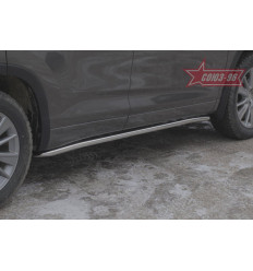 Пороги труба на Toyota Highlander TOHR.80.1959