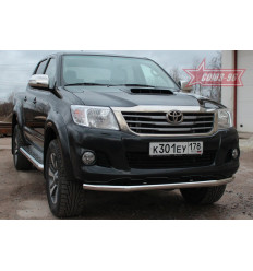 Защита переднего бампера на Toyota Hilux TOHX.48.0918