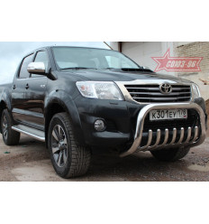 Решетка передняя мини на Toyota Hilux TOHX.57.0922